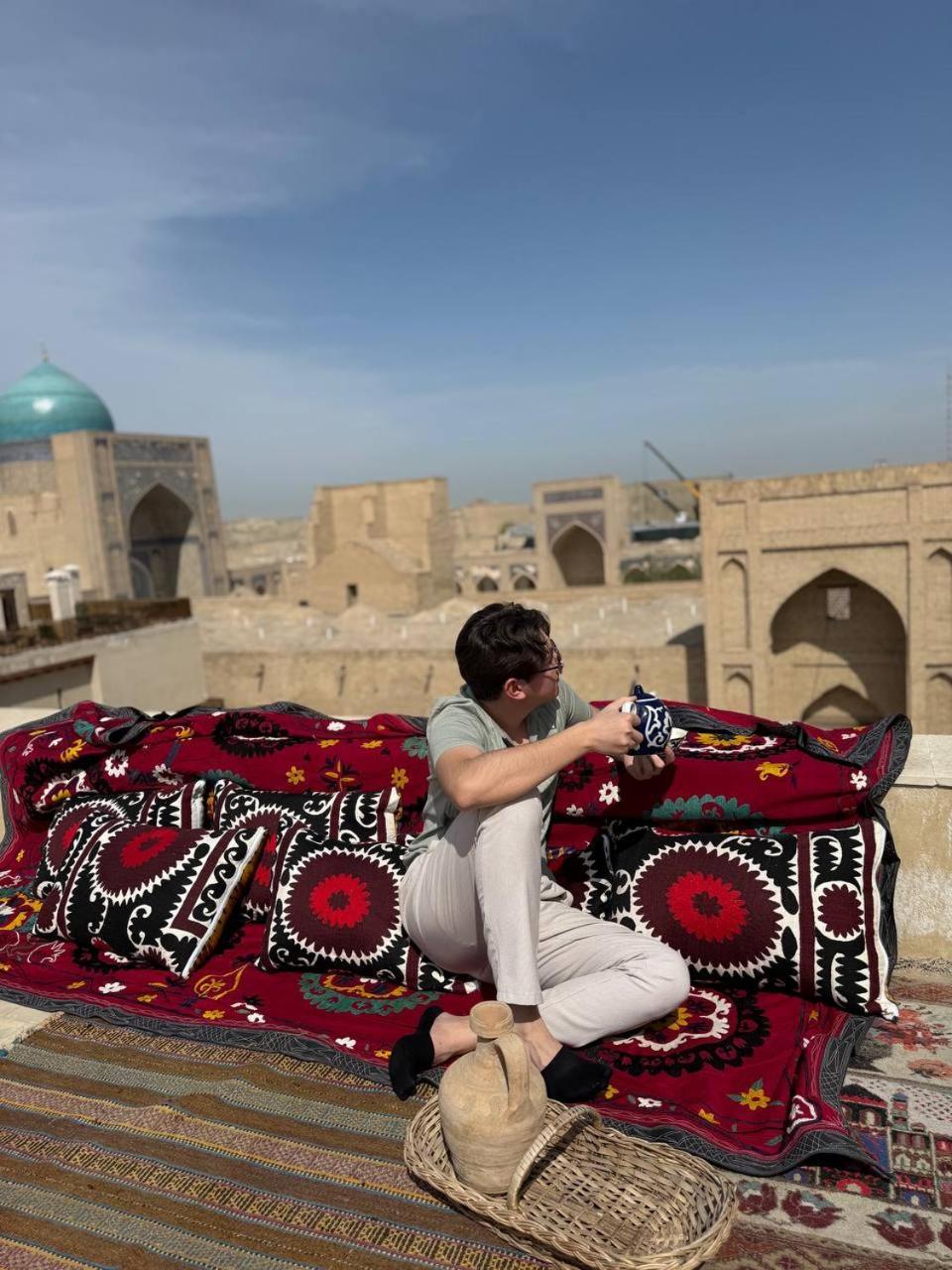 Art Suzani National House Hotel Buhara Exterior foto